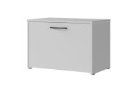 Тумба под вешалку фасад с ручкой Белый