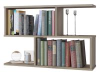 Настенная полка ПК-2 Дуб сонома, ширина 78 см, открытая универсальная, навесная для детской или спальни