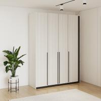 Шкаф Винтер 4, ширина 160 см, высота 230 см, цвет Винтерберг, напольный деревянный, распашной четырехстворчатый, со штангой и полками