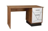 Стол письменный 54.18 Гамма Таксония/белый, ширина 120 см, для подростка в детскую, для спальни, для работы