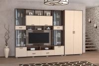 Гостиная Аллегро 4 набор 1, ширина 215 см, стенка гостиная, тумба под телевизор, шкаф распашной