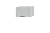 Кухонный модуль "Тифани" ВГ-50 Белый, Бетонный Камень, ширина 50 см, навесной, с полками