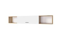 Полка Лайт 2032, цвет Крафт золотой/Белый