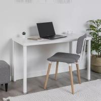 Стол письменный Ингар, 120х75х55см, белый, ножки регулируемые белые, для ноутбука, учебный, ширина 120 см