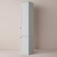 МС "Алисия" Пенал Анкор Светлый, ширина 40 см, напольный, высокий, с полками