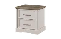 TOSCANA, Тумба прикроватная 2S. Цвет ПЕРСИДСКИЙ ЖЕМЧУГ/КАНЬОН