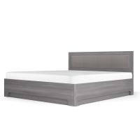 Кровать-1 с подъемным основанием 1600 экокожа Парма Нео, цвет Лиственница темная