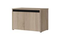 Тумба под вешалку фасад с ручкой профилем Дуб сонома