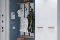 Вешалка Вега Скандинавия, цвет Белый / Дуб каньон