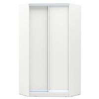 Угловой шкаф-купе хит-У-23-4-11, 2300х1103х1103 ЛДСП Белый