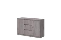 Комод №4 "Соната" цвет Дуб Крафт серый, ширина 120 см, для спальни, с ящиками, гардеробная