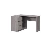 Стол письменный МС "Соната" Цвет Дб Крафт Серый, Кашемир, ширина 130см, большой, ученический, длинный, с ящиками