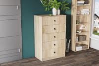 Комод Лофт 5 Дуб Сонома