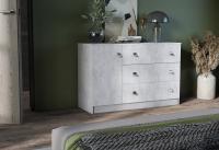 Комод Лофт 3 Цемент Светлый