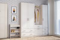 Прихожая Иннэс 6 МДФ набор 1, ширина 195 см, в прихожую, комплект мебели, для дома