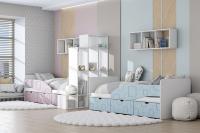 Молодежная Бриз МДФ набор 8, ширина 330 см, комплект мебели, в детскую, в подростковую, в спальню