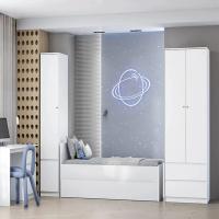 Комплект мебели для детской МС Кэт 1 набор 4, кровать шириной 90см, мебель для спальни, для подростков, комод