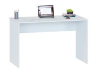 Письменный стол СПМ-351, ширина 120 см, Белый ЛДСП, учебный для студента или школьника, широкий