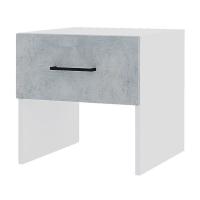 Тумба VICTOR, цвет Белый/Бетон