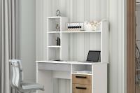 МС "Юпитер" Надстройка Белый Текстурный, ширина 108.2 см, с полками