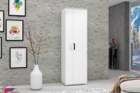 Шкаф распашной "Торонто" Цвет Белый текстурный, ширина 60 см, для одежды, одностворчатый