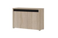 Обувница Искра 2 (фасад с ручкой-профилем) Дуб сонома