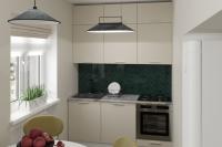 Кухонный гарнитур Дюна макси 2 1800, цвет Кашеримир, ширина 180 см, прямой, с выдвижными щиками и дверками, напольный и навесные шкафы, шкаф под посудомоечную машину