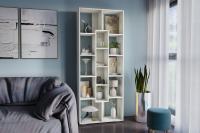 Стеллаж 01 Дуб крафт белый