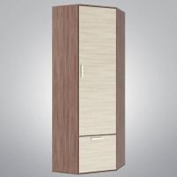 Шкаф угловой Ника 701х701х2032х354 Ясень шимо светлый/Ясень шимо темный