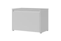 Тумба под вешалку фасад с ручкой профилем Белый