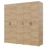 Шкаф 5ств 2250 Бостон, цвет Крафт золотой (полки+штанга)