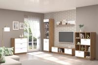 Гостиная МС ЭГО набор 5, ширина 355 см, комплект мебели, консоль под тв, шкаф
