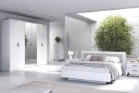 Спальня ЮМИ 7 Белый-Milk-Simple 29