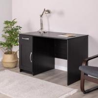 Стол письменный КАСТОР, 116х65х75 см, Дуб Венге, ширина 116 см, с тумбой и ящиком для школьника или студента, учебный для ноутбука