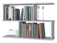 Настенная полка ПК-2 Бетон, ширина 78 см, открытая универсальная, навесная для детской или спальни