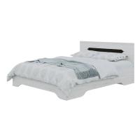 Кровать 1,4 м Вега, цвет Крафт белый/Венге