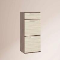 Прихожая НИКА ТВ500 Тумба высокая, цвет Ясень шимо, ширина 50 см, высота 111.5 см, в прихожую, напольная