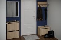 Обувница Искра 1 (фасад с ручкой-захватом) Дуб сонома