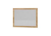 Зеркало 102 МС Марчел, ширина 60 см, дуб крафт золотой, навесное интерьерное, для спальни