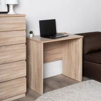 Стол письменный КАСТОР, 80х50х75 см, Сонома, ширина 80 см, для школьника или студента, учебный для ноутбука