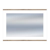 Зеркало Вега Скандинавия, цвет Белый, Дуб Каньон