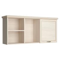 Полка навесная 4 Сиена, цвет Бодега белый