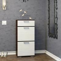 Прихожая НИКА ТВ500 Тумба высокая Дуб Венге / Сосна Лоредо, ширина 50 см, высота 111.5 см, в прихожую, напольная