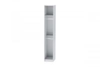 Шкаф 1 Иннэс 7 Белый, ширина 40 см, с полками, в гостиную, в спальню