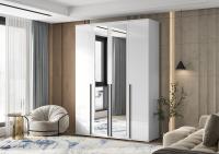 Шкаф Норд с зеркалом 4-х створчатый