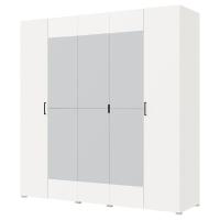 Шкаф 5ств 2000 Бостон З-400, цвет Белый(2 ящика+полки Б+штанга)