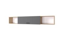 Полка Анталия 2032, цвет Сонома/Графит софт