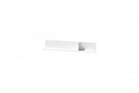 Полка 2 Иннэс 7, ширина 130 см, Белый ЛДСП, книжная, интерьерная, в спальню, в гостиную