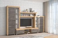 Гостиная Аллегро 1, ширина 300 см, стенка гостиная, тумба под телевизор, шкаф распашной