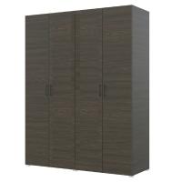 Шкаф 4ств 1600 Бостон, цвет Венге (штанги)